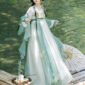 [Little Saucer Fairy] chest-length skirt Han element Hanfu summer daily