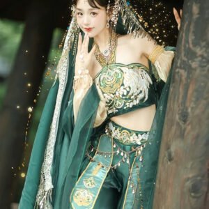 The Wizard of Oz, Guo Huang, Flying Princess, and Girl's Exotic Hanfu with Han Elements Dance Costume