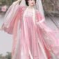 Tang-Dynasty Hako Skirt Daily Fairy Big Sleeve Shirt Spring and Summer