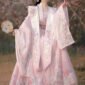 Song Dynasty Han pink Clothing Fairy Elegant Chinese Style Xiachu Ancient Clothing Spring and Autumn