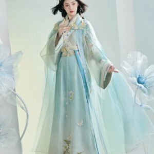 Jade one-piece skirt, improved spring and summer heavy industry embroidery