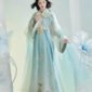 Jade one-piece skirt, improved spring and summer heavy industry embroidery